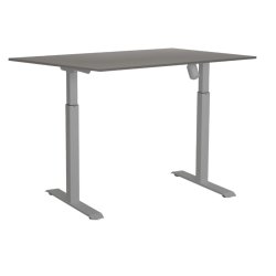 Sun-Flex hve/snkebord 120x80 - EDA 1 - gr bordplade - grt stel