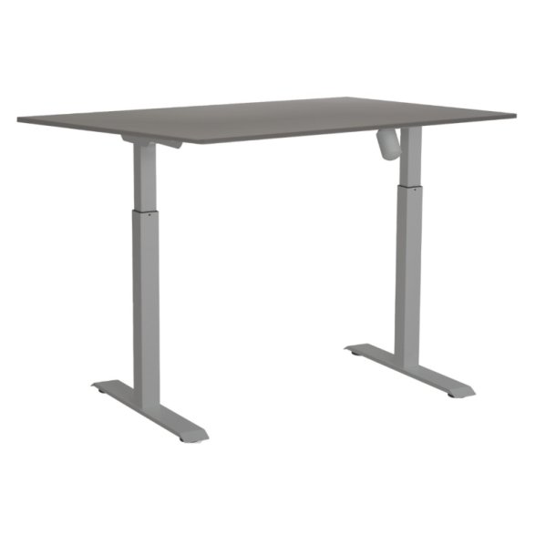 Sun-Flex hve/snkebord 140x80 - EDA 3 - gr Bordplade - gr Stel