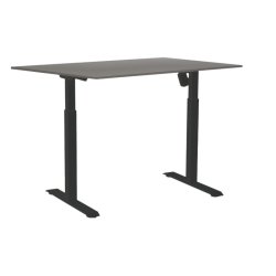 Sun-Flex hve/snkebord 120x80 - EDA 3 - gr Bordplade - sort stel