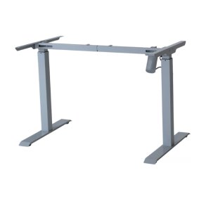 Sun-Flex H�ve S�nkestel 100-180cm - DeskFrame III - gr�t stel