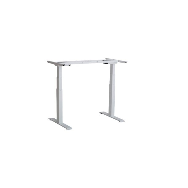 Sun-Flex hve/snkebord 160x80 - EDA VI - hvid bordplade - hvidt stel