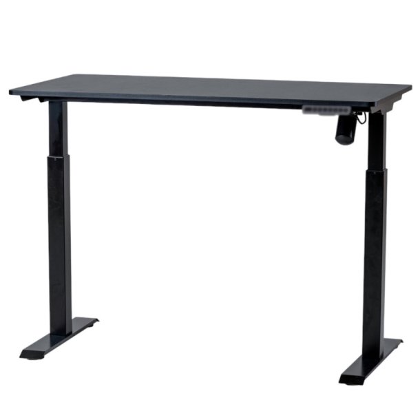 Sun-Flex Easydesk Elite<br>hve/snkebord - 120x60cm Sort