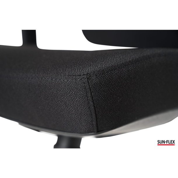 Sun-Flex Office Chair MB - Sort kontorstol med armln