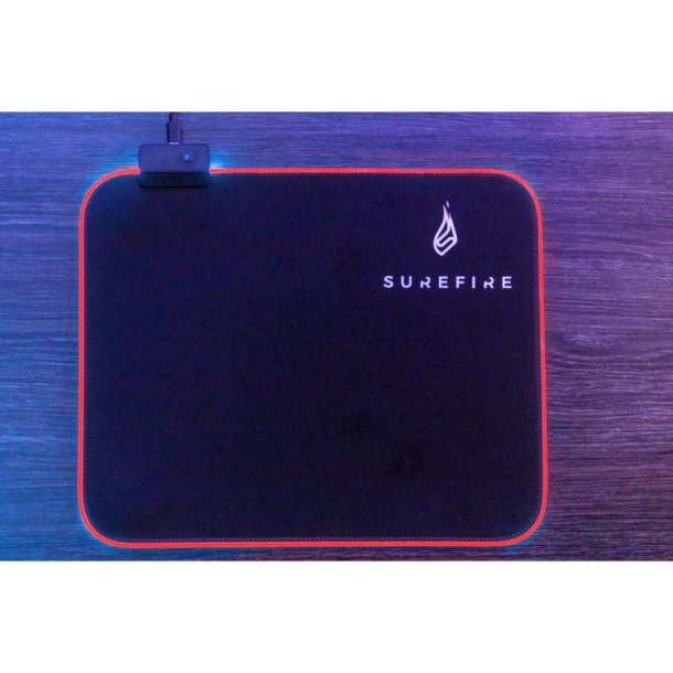 Verbatim SUREFIRE Silent Flight RGB-320 Gaming Mouse Pad - 32x26cm