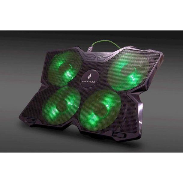 Verbatim SUREFIRE Bora - Gaming Laptop Cooling Pad - op til 17" - Grn