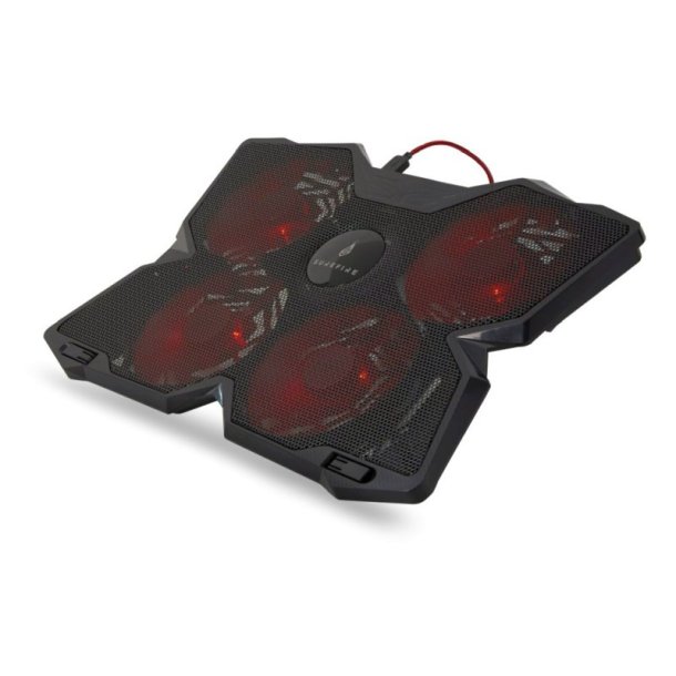 Verbatim SUREFIRE Bora - Gaming Laptop Cooling Pad - op til 17" - Rd