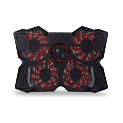 Verbatim SUREFIRE Bora - Gaming Laptop Cooling Pad - op til 17" - Rd