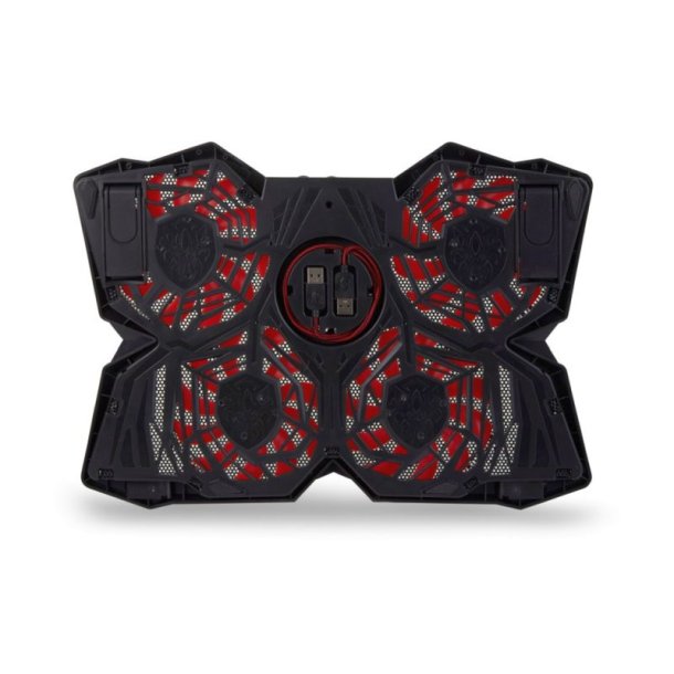 Verbatim SUREFIRE Bora - Gaming Laptop Cooling Pad - op til 17" - Rd