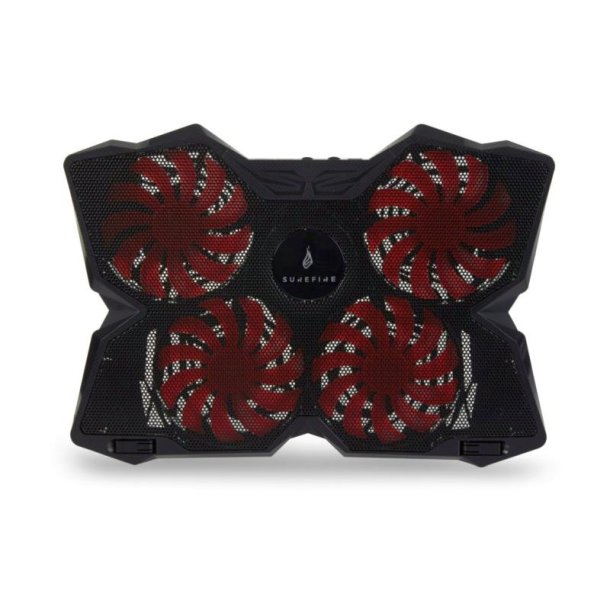 Verbatim SUREFIRE Bora - Gaming Laptop Cooling Pad - op til 17" - Rd