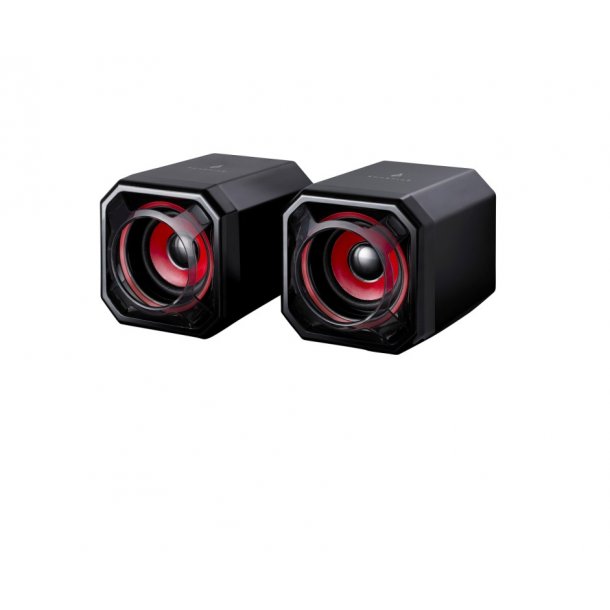 Verbatim SUREFIRE Gator Eye Gaming Speakers, Red