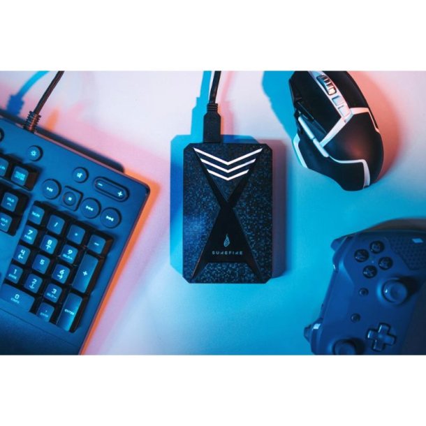 Verbatim SUREFIRE Bunker Gaming harddisk - ekstern - 2.5" - 2TB - USB 3.2 GEN 1 - Sort