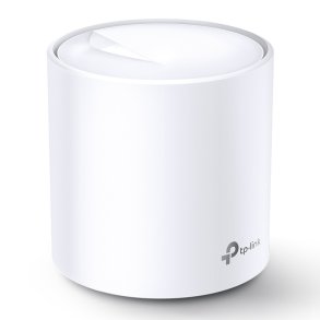 TP-Link - AX3000 Whole Home Mesh Wi-Fi 6 Unit - Hvid - Power, Status - Internal - 4 - Dual-band (2.4 GHz / 5 GHz) - Wi-