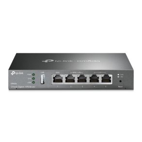 TP-Link - Gigabit VPN Router - Gigabit Ethernet - 10/100/1000Base-T(X) - 10,100,1000 Mbit/s - 150000 - 5 - 1