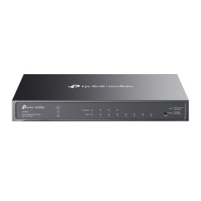 TP-Link - Omada 8-Port Gigabit Smart Switch with 4-Port PoE+ - Managed - L2/L2+ - 8 - Gigabit Ethernet (10/100/1000) - 4