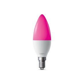 TP-Link - TAPO L430C - 802.11b, 802.11g, Wi-Fi 4 (802.11n) - Smart bulb - Wi-Fi/Bluetooth - Hvid - E14 - B38