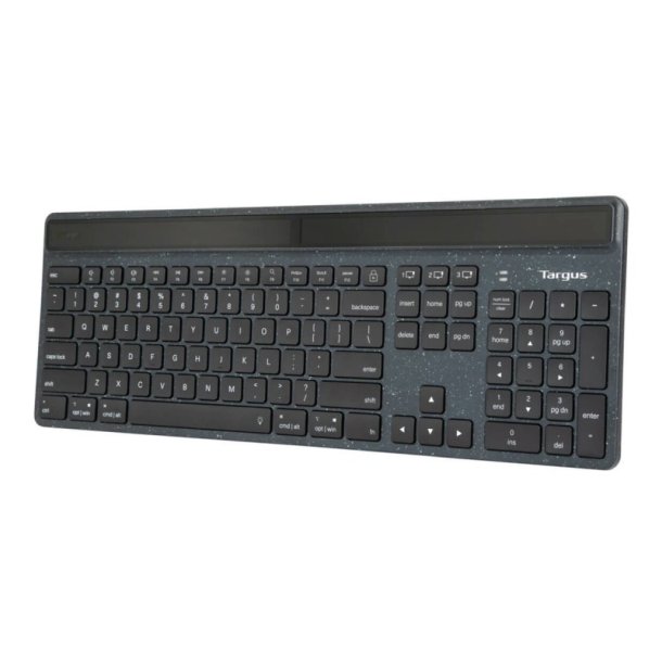 Targus EcoSmart Energy Harvesting Antimicrobial Bluetooth Keyboard (Nordisk)