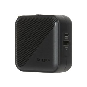 Targus 65W Gan Charger Multi port med rejseadaptere