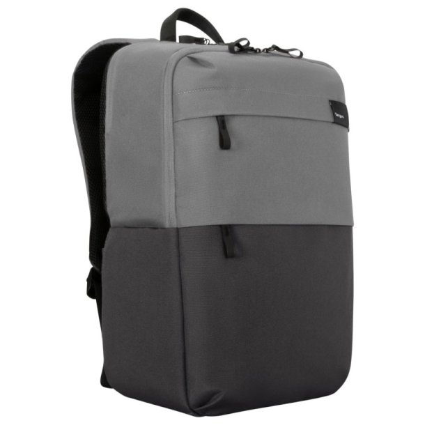 Targus Computertaske - op til 15.6" b�rbar - Sort, Gr� - Polyethylenterephthalatfolie (PET)