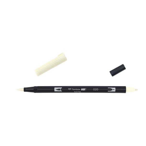 Tombow Marker - ABT Dual Brush - Tusch med 2 spidser - 020 - fersken