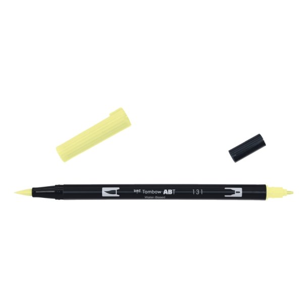 Tombow Marker - ABT Dual Brush - Tusch med 2 spidser - 131 - Lemon lime