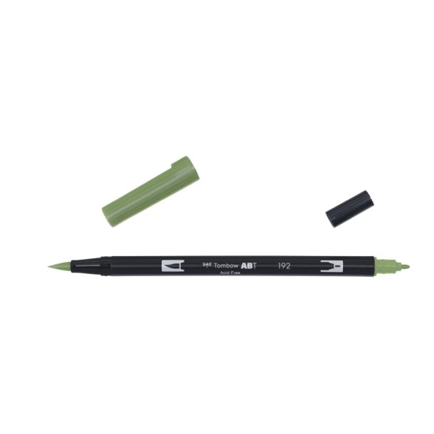 Tombow Marker - ABT Dual Brush - Tusch med 2 spidser - 192 - asparagus