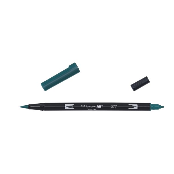 Tombow Marker - ABT Dual Brush - Tusch med 2 spidser - 277 - dark green