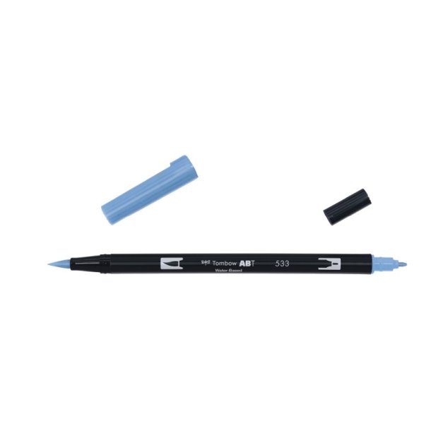 Tombow Marker - ABT Dual Brush - 533 - peacock Blue