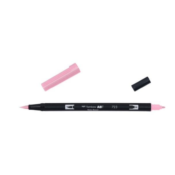 Tombow Marker - ABT Dual Brush - Tusch med 2 spidser - 723 - pink