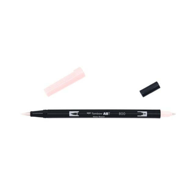 Tombow Marker - ABT Dual Brush - Tusch med 2 spidser - 800 - pale pink