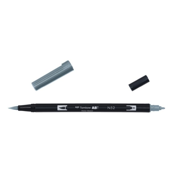 Tombow Marker - ABT Dual Brush - Tusch med 2 spidser - N52 - cool gray