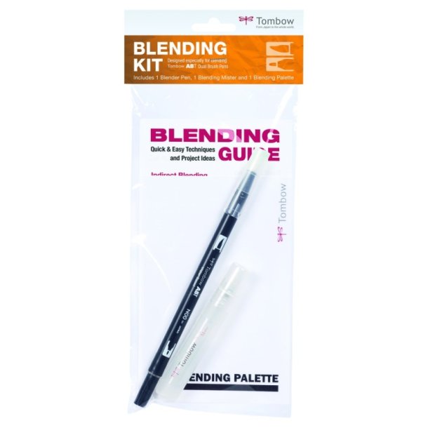 Tombow Vand blandingsst - ABT Dual Brush - Tusch med 2 spidser - 4 i 1