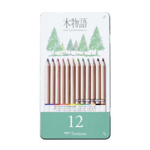Tombow Farveblyant Eco Metal�ske 12 stk.