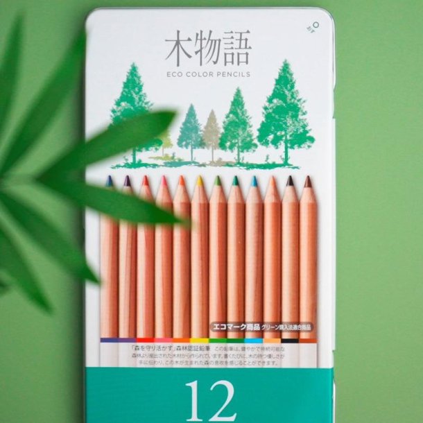 Tombow Farveblyant Eco Metal�ske 12 stk.
