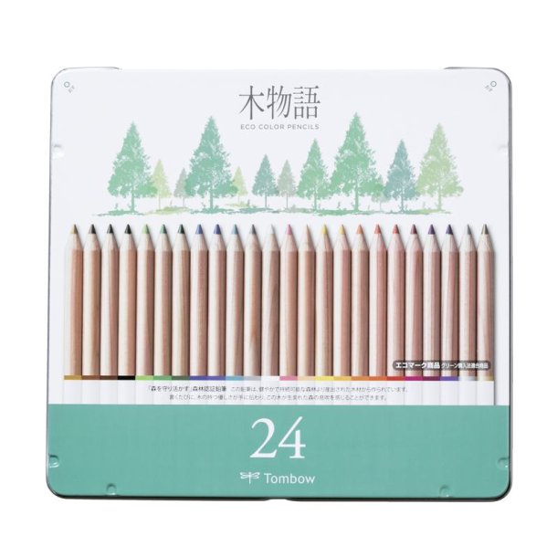 Tombow Farveblyant Eco Metal�ske 24 stk.