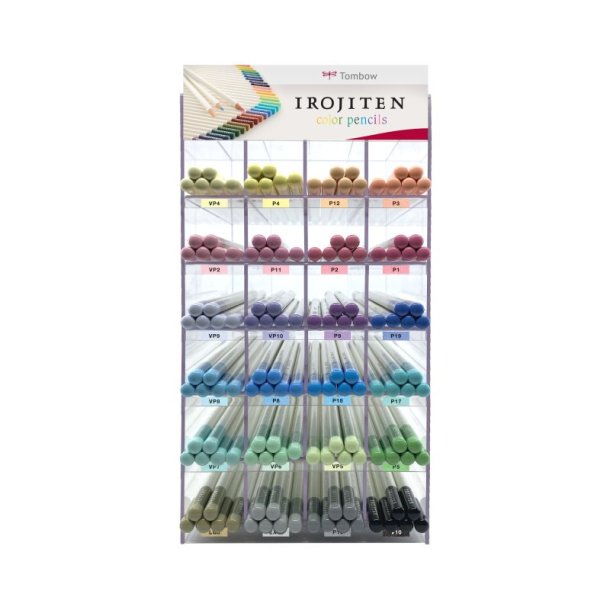 Tombow Farveblyant Irojiten - indhold Pastel - 144 stk.
