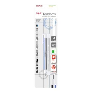 Tombow Viskelder pen - MONO bero - rund spids - 2,3mm - hvid - blister