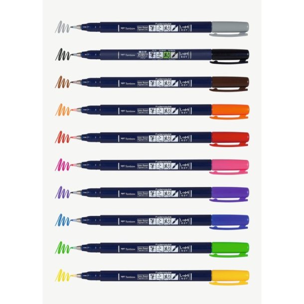 Tombow Marker - Fudenosuke - hrd gr