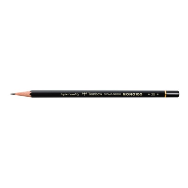 Tombow Blyant - MONO 100 - 2B - 12 stk.