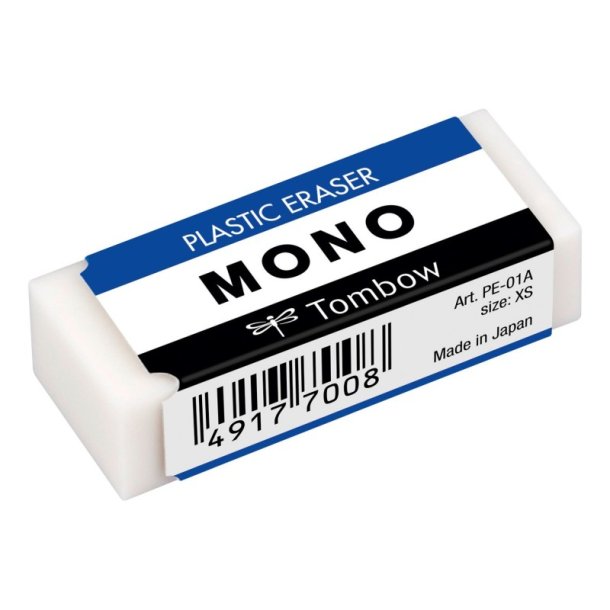 Tombow Viskelder - MONO ekstra lille - 43x17x11mm - 11g