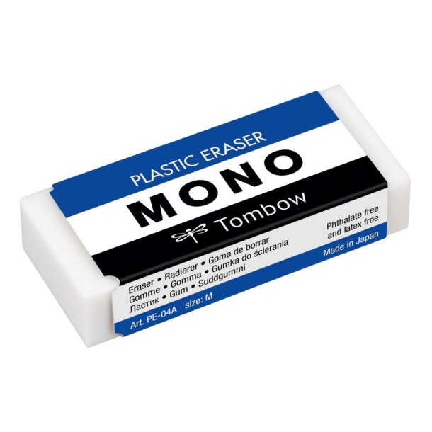 Tombow Viskelder - MONO mellem - 55x23x11mm - 19g