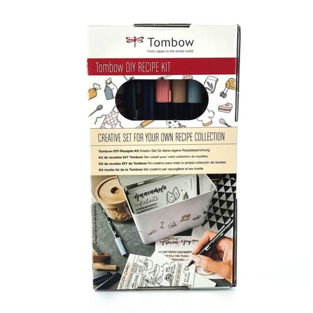 Tombow DIY Recipe Kit - opskriftsst - 7 stk.