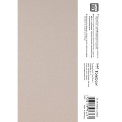 Tombow Akvarelblok - A6 - 300g - syrefrit - Creme hvid - 15 ark