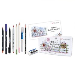 Tombow Urban Sketching s�t - 9 stk.