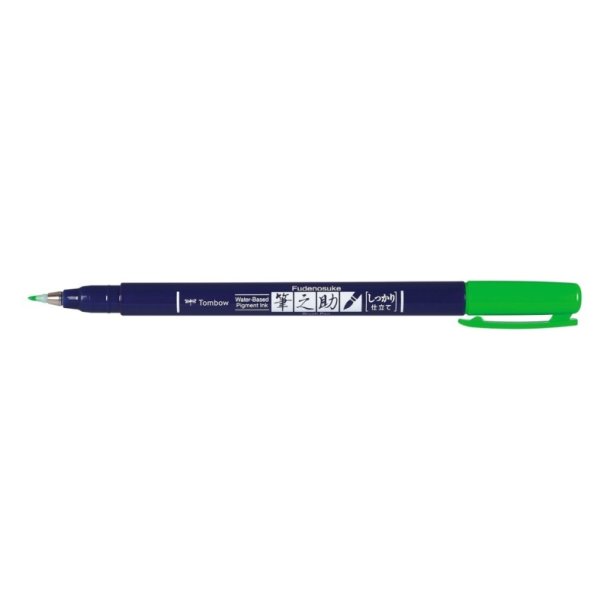 Tombow Marker - Fudenosuke - hrd grn