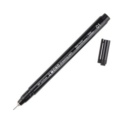 Tombow mono Fineliner pen - 0,25mm sort pen