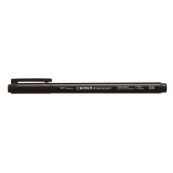 Tombow mono Fineliner pen - 0,4mm sort pen