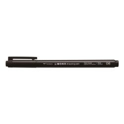 Tombow mono Fineliner pen - 0,5mm sort pen
