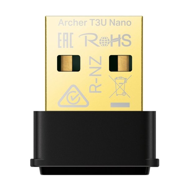 TP-Link Archer T3U Nano Netvrkskort - USB - Trdls - WLAN