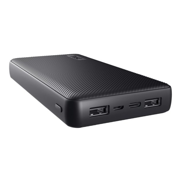 Trust Primo Powerbank - 20000 mAh - 74 Wh - 15 Watt - 3 A - Fast Charge - 3 output-stik