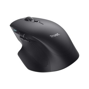 Trust Ozaa+ Mus - multi-enhed - h�jreh�ndet - 6 knapper - tr�dl�s, BT - sort
